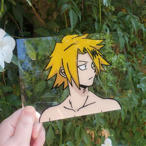 Shirtless Denki Glass Painting Cosmic Craft Cave