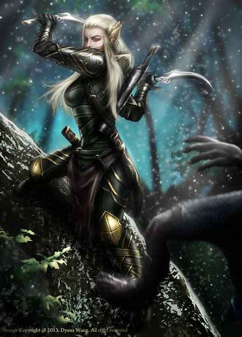 Fight Scene Dark Elves With Knives There S Just Something Graceful