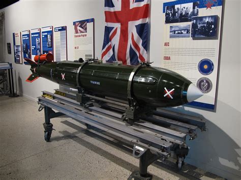 We 177 British Nuclear Bomb National Museum Of Nuclear Sci Flickr