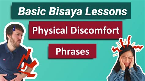 Filipino Bisaya Lessons 101 Physical Discomforts Youtube