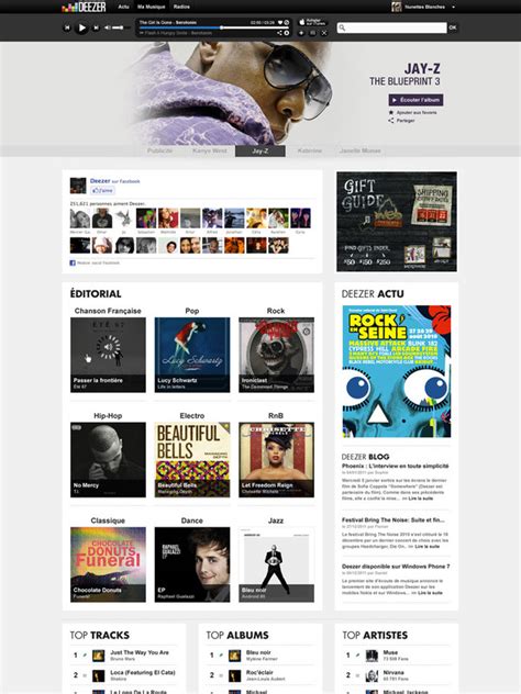 Ux Timeline Deezer Back To The Past