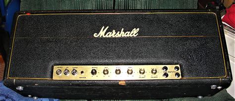 1969 Marshall Super Lead 100 Sl 100 100 Watt Vintage Amp Reverb