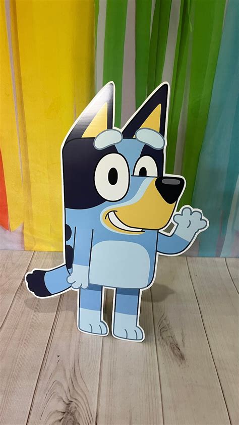 Bluey Bluey And Bingo Cutout Party Character Cutout Prop Etsy Australia