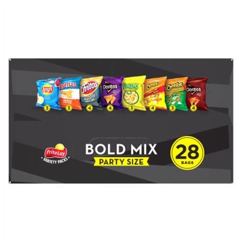 Frito Lay Bold Mix Snacks And Chips Variety Pack Variety 3 Metro Market
