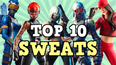 Top 10 Sweatiest Skin Combos In Chapter 2 Season 2 Fortnite Youtube