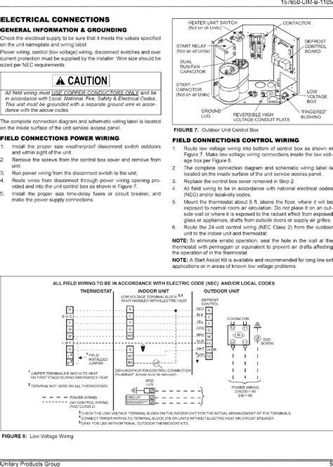 Split system air conditioner (outdoor section) three phase. Heat Pump Low Voltage Wiring Diagram - Wiring Diagram Schemas