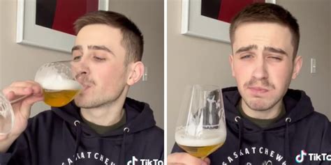 A Newcomer Tried Canadian Beer For The First Time And He Got It So Wrong Video Narcity