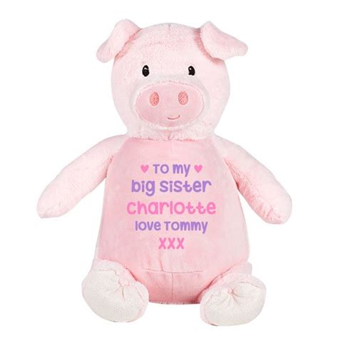 That is why we present to your attention a complete set of tasty and stylish ideas to. Personalised Pig Soft Toy | Personalised Newborn Baby ...