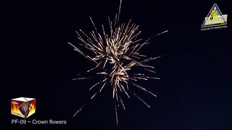 Crown Flowers Vuurwerk Vuurwerklandbestelnl Youtube