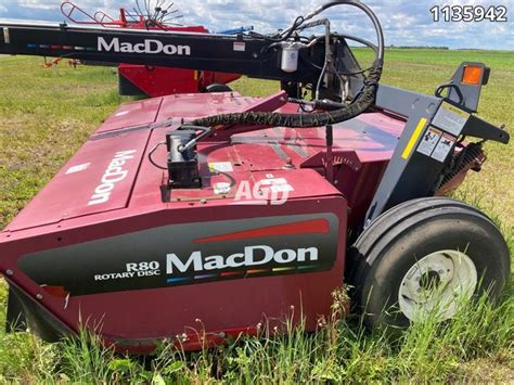 Used 2009 Macdon R80 Disc Mower Conditioner Agdealer