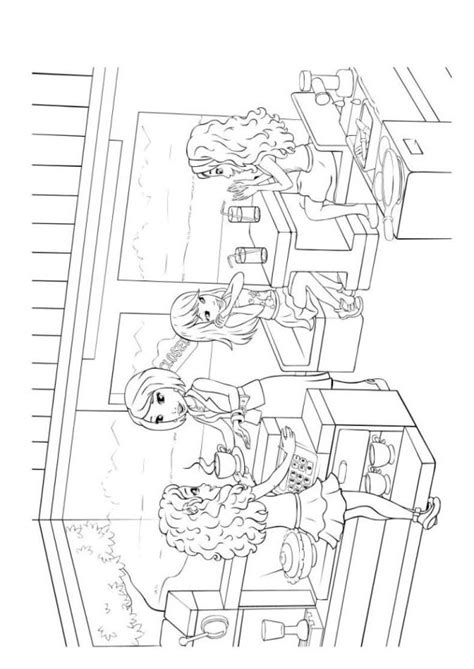 600 x 750 gif pixel. Kids-n-fun | Kleurplaat Lego Friends Lego Friends