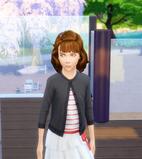 Vintage Girly Hair At Birksches Sims Blog Sims 4 Updates