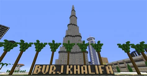 Burj Khalifa In Alleron Minecraft Map