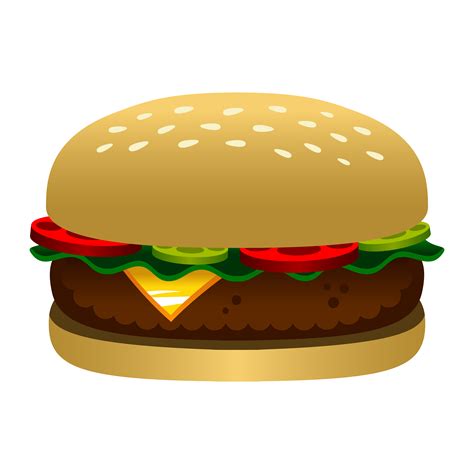Food Cartoon Burger