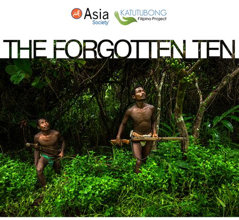 The Forgotten Ten Photographic Exhibition Project Katutubong Pilipino