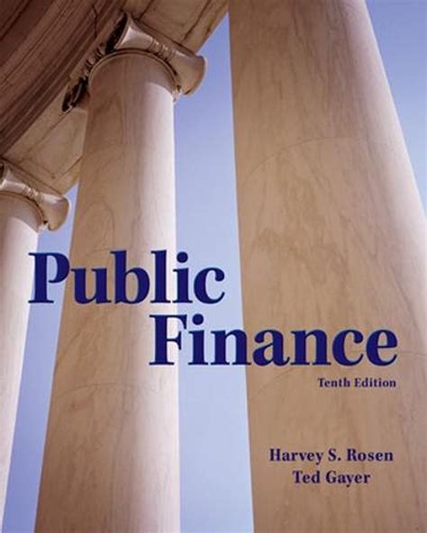 Public Finance 10th Edition By Harvey S Rosen Hardcover