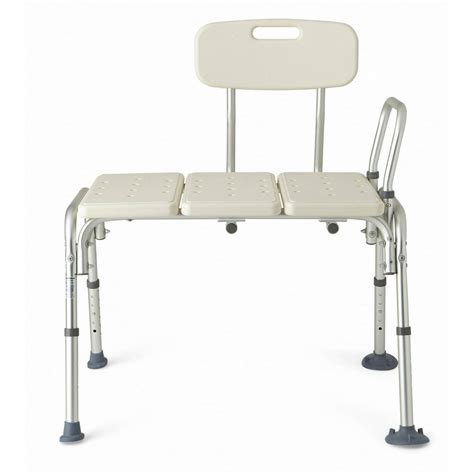 Medline Transfer Bench With Back Shower Or Bath Transfer Bench 300 Lb