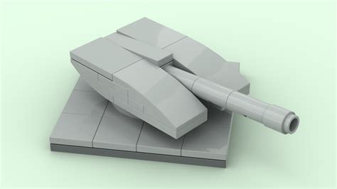 Lego Moc Laser Gun Turret By Parseval Rebrickable Build With Lego