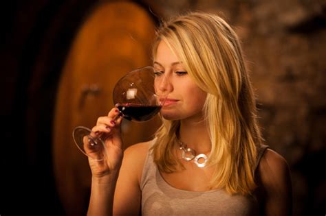 Woman Tasting Wine Stock Photo 01 Free Download
