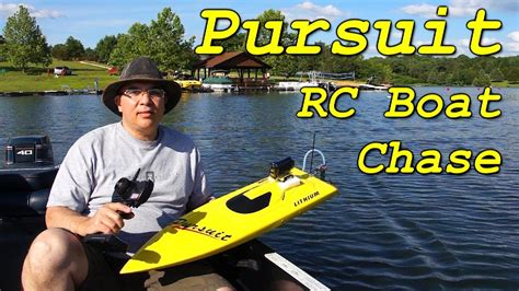 Pursuit RC Boat Chase YouTube