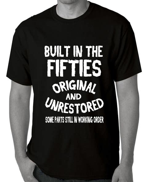 Funny T Shirts Men S Birthday 18th 21st 30th 40th 50th 60th 70th 80th Tshirt Tee Ebay