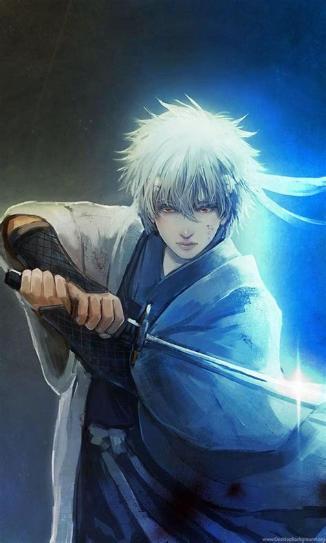 Download Cool Anime Boy Swordsman Background