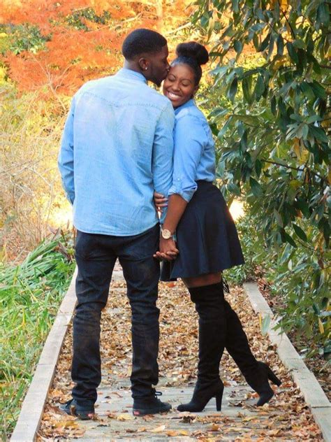 Engagement Black Couple Photoshoot Ideas