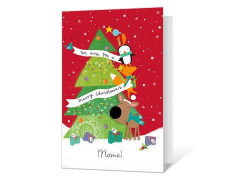 Print christmas cards from the comfort of your home quick and convenient, blue mountain offers beautiful printable christmas cards that you can print online at home. Printable Christmas Cards For Kids | American Greetings
