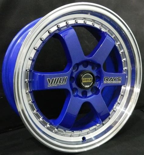 But does anyone else have any flicks on 14 wheels? STREETWEAR FOR YOUR CAR: 17 Inch Rays New Sport Rim Blue