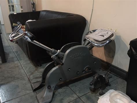 Exerow Vintage Rowing Machine Circa 1950s Able Auctions