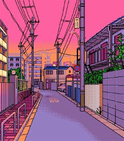 Pixel Art Pixel Aesthetic Anime Pink Aesthetic Purple