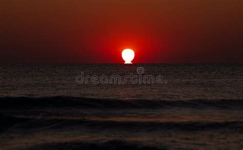Beautiful Sunrise At The Black Sea Shore Stock Image Image Of Idyllic