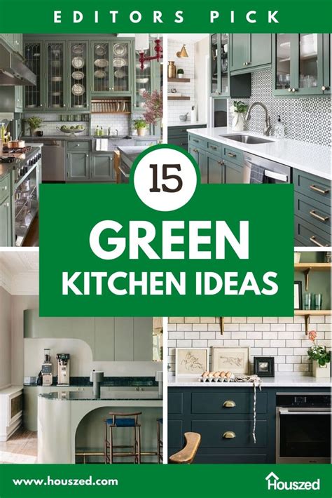 15 Green Kitchen Ideas That Will Make You Jealous In 2023 Houszed