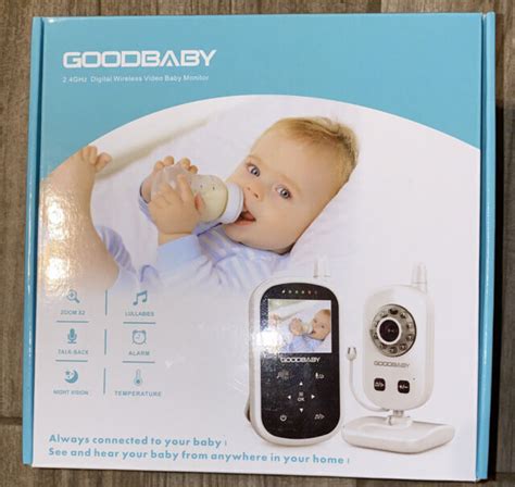 Goodbaby Uu24v Video Baby Monitor With Camera And Audio White For