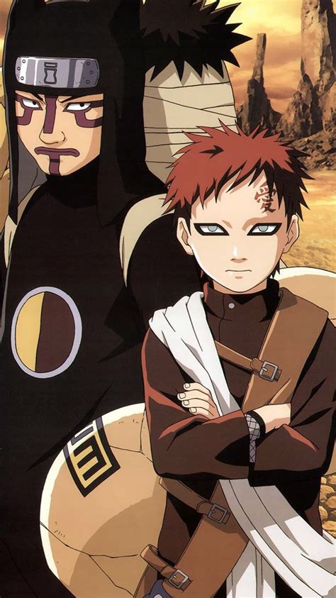 Kankurō And Gaara Naruto Shippuden Characters Naruto Uzumaki Hokage
