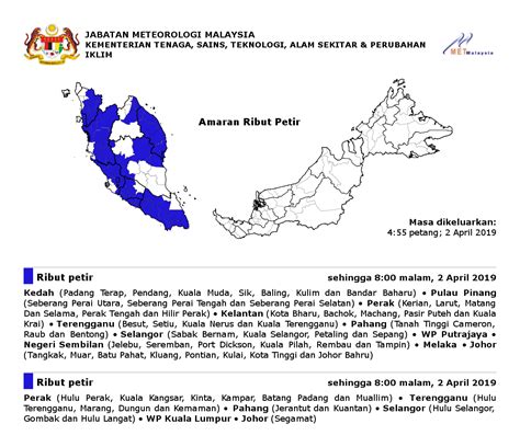 © © all rights reserved. Amaran Ribut Petir Di Seluruh Semenanjung Petang Ini ...