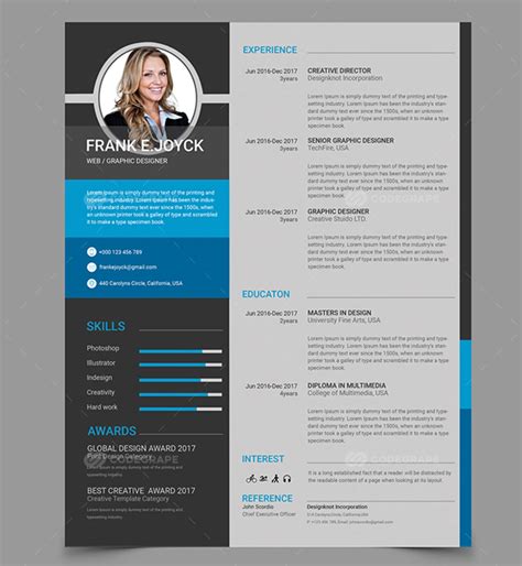 On the website you will find samples as well as cv templates and models that can be downloaded free of charge. 100 Resume Templates with Extended License - Only $19