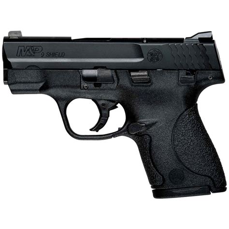 Smith And Wesson Mandp 9 Shield 9mm Luger 31in Black Pistol 81 Rounds