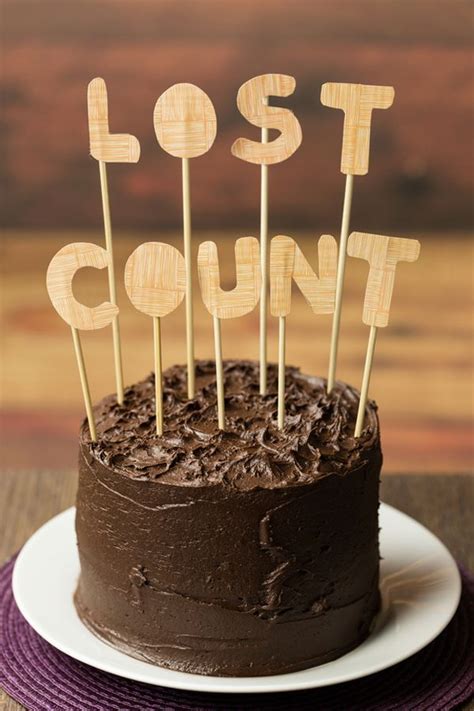 Surprise birthday cake for the singer in an 80s rock tribute band! Lost count cake topper | Funny birthday cakes, Cake, Party ...