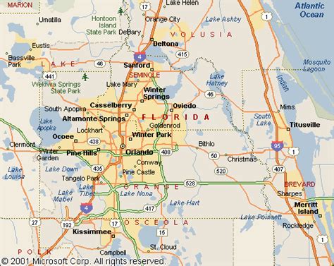 31 Map Of Orlando Neighborhoods Maps Database Source