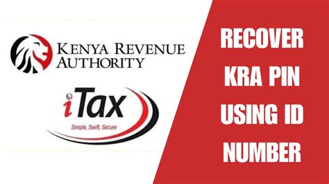 How To Retrieve Kra Pin Using Id Number Only 2023 How To Recover Kra