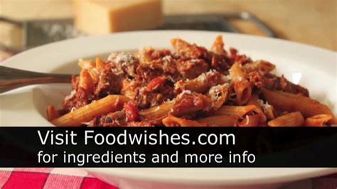 Unfortunately, i'm fasting and cannot make and post recipes on the forum. Food Wishes Recipes - Beef Meat Sauce for Pasta - Beef ...