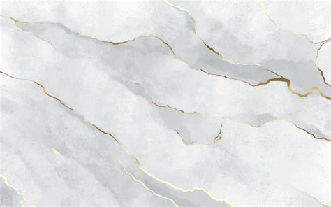 White Stone Marble Texture With Golden Strokes 1313956