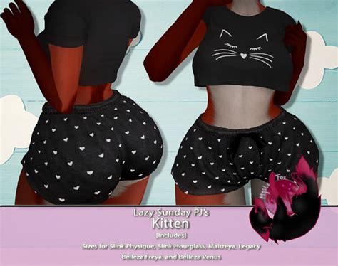 Mf Lazy Sunday Pjs Kitten New Release Available Exclusi Flickr