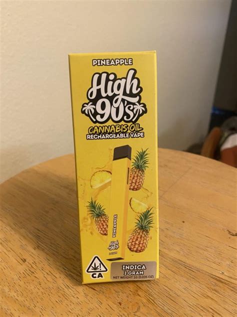 High 90s Disposable Vape High 90s Disposable Reviews