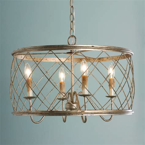 Did you scroll all this way to get facts about trellis cage style? Trellis Cage Drum Chandelier - Small | Drum chandelier ...