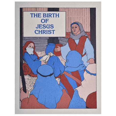 The Birth Of Jesus Christ Coloring Book The Way International Bookstore