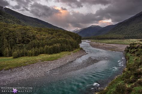Haast River New Zealand Wildernessshots Photography