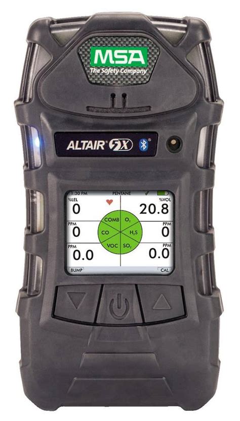 Msa Altair 5x Multigas Detector Lelo2 4 Toxvoc Gas Detection