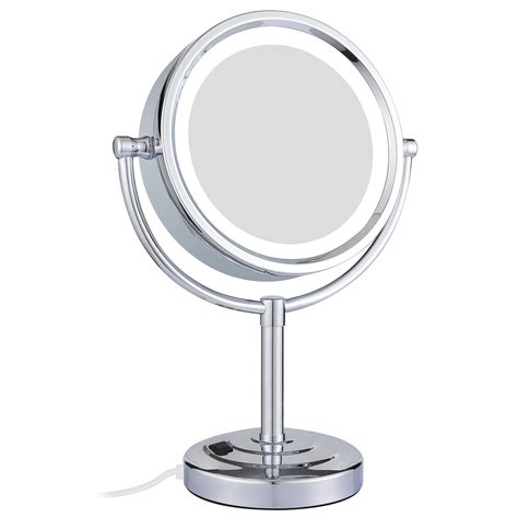 buy gurun 8 5 inch op led lighted makeup mirror with 10x magnification double sided vanity